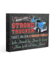 Trucker's Family- Premium 14x11 Gallery Wrapped Canvas Prints front