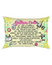 QUILTER'S CODE - PREMIUM Rectangular Pillowcase front