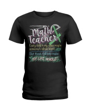 MATH TEACHER - PAST BUYERS EXCLUSIVE Ladies T-Shirt thumbnail