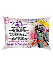 GIFT FOR AN ELECTRICIAN'S WIFE - PREMIUM Rectangular Pillowcase front