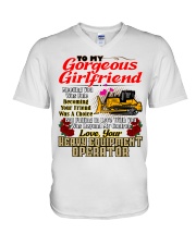 HEO's Girlfriend V-Neck T-Shirt thumbnail