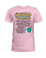 Knitting Ladies T-Shirt tile