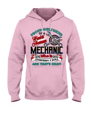 Mechanic's Girlfriend Hooded Sweatshirt front