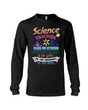 SCIENCE TEACHER PAY ATTENTION Long Sleeve Tee tile