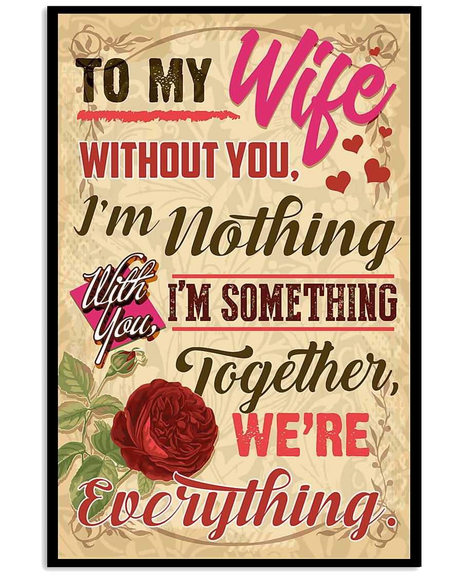 WIFE - PREMIUM 11x17 Poster