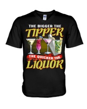 Bartender V-Neck T-Shirt tile
