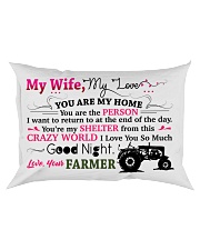 GIFT FOR A FARMER'S WIFE - PREMIUM Rectangular Pillowcase front