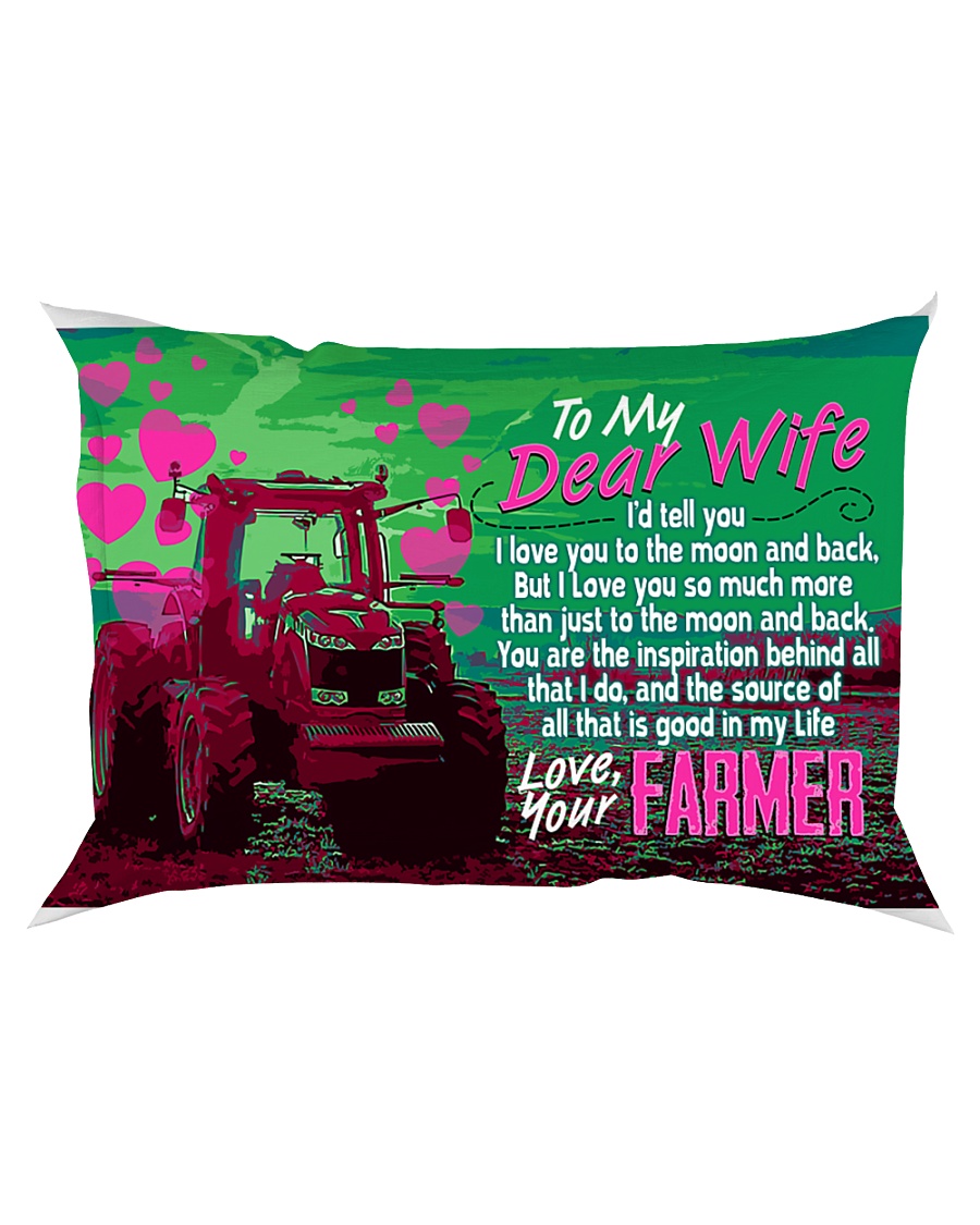 GIFT FOR A FARMER'S WIFE - PREMIUM Rectangular Pillowcase