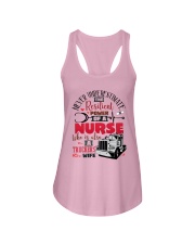 Trucker's Wife Ladies Flowy Tank tile