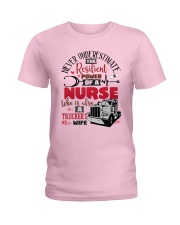 Trucker's Wife Ladies T-Shirt tile