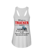 Trucker Ladies Flowy Tank tile