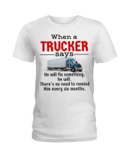 Trucker Ladies T-Shirt tile