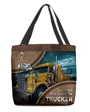 TRUCKER'S GIRL All-over Tote front