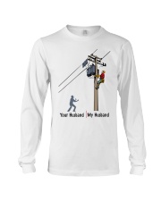 LINEMAN'S WIFE Long Sleeve Tee tile