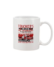 LINEMAN'S WIFE Mug tile