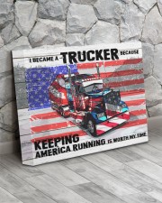 Trucker - Premium 14x11 Gallery Wrapped Canvas Prints aos-canvas-pgw-14x11-lifestyle-front-13