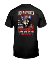 Lady Firefighter - I'm the Wolf Classic T-Shirt thumbnail