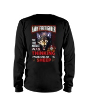 Lady Firefighter - I'm the Wolf Long Sleeve Tee thumbnail