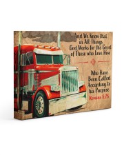 TRUCKER - Premium 14x11 Gallery Wrapped Canvas Prints front