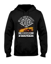 Farmer Grandpa Hooded Sweatshirt front