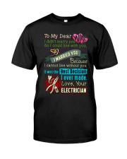 ELECTRICIAN'S WIFE Classic T-Shirt thumbnail