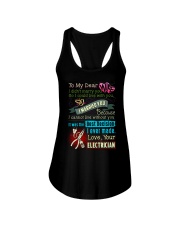 ELECTRICIAN'S WIFE Ladies Flowy Tank thumbnail