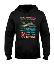 ELECTRICIAN'S WIFE Hooded Sweatshirt thumbnail