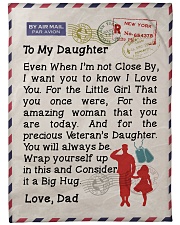 Veteran's Daughter Premium Large Fleece Blanket - 60" x 80" front