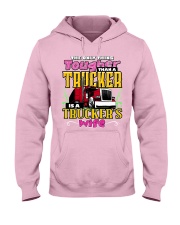 Trucker's Wife Hooded Sweatshirt front