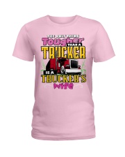Trucker's Wife Ladies T-Shirt tile