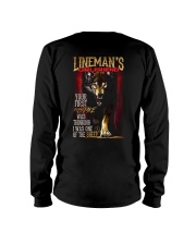 LINEMAN'S GIRLFRIEND - I'M THE WOLF Long Sleeve Tee thumbnail