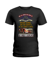 FIREFIGHTER'S MOM Ladies T-Shirt tile