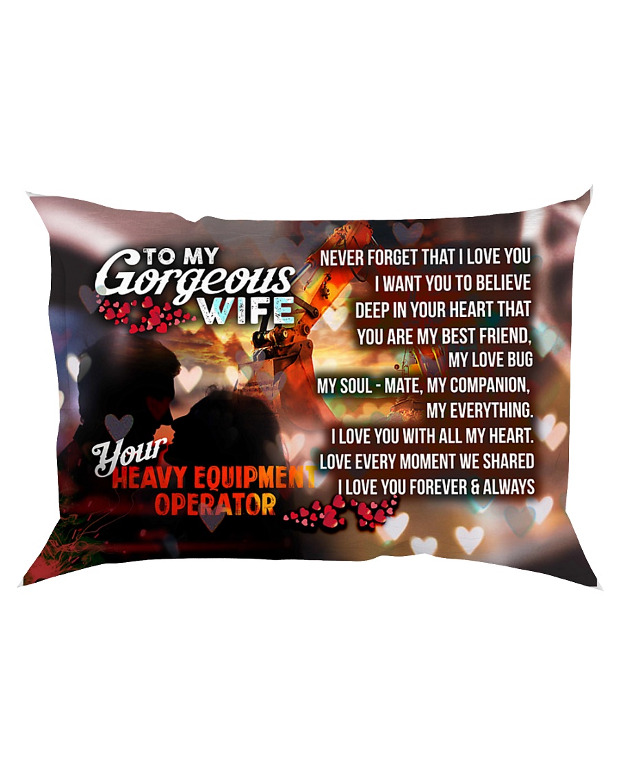 GIFT FOR AN HEO'S WIFE - PREMIUM Rectangular Pillowcase