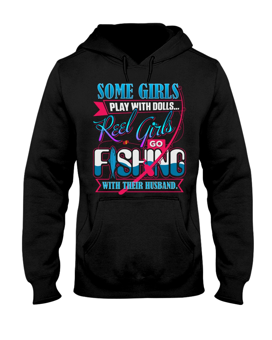 PERFECT GIFT FOR A FISHING WIFE Hooded Sweatshirt