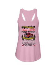 Firefighter's Girlfriend Ladies Flowy Tank tile