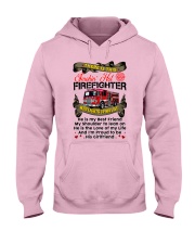 Firefighter's Girlfriend Hooded Sweatshirt tile