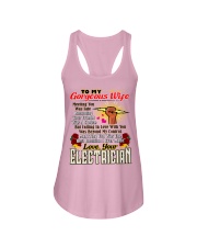 Electrician's Wife Ladies Flowy Tank tile