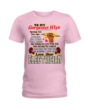 Electrician's Wife Ladies T-Shirt tile