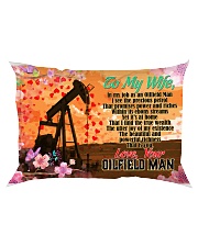 GIFT FOR A OILFIELD MAN'S WIFE - PREMIUM Rectangular Pillowcase front
