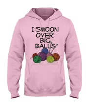 KNITTING Hooded Sweatshirt front