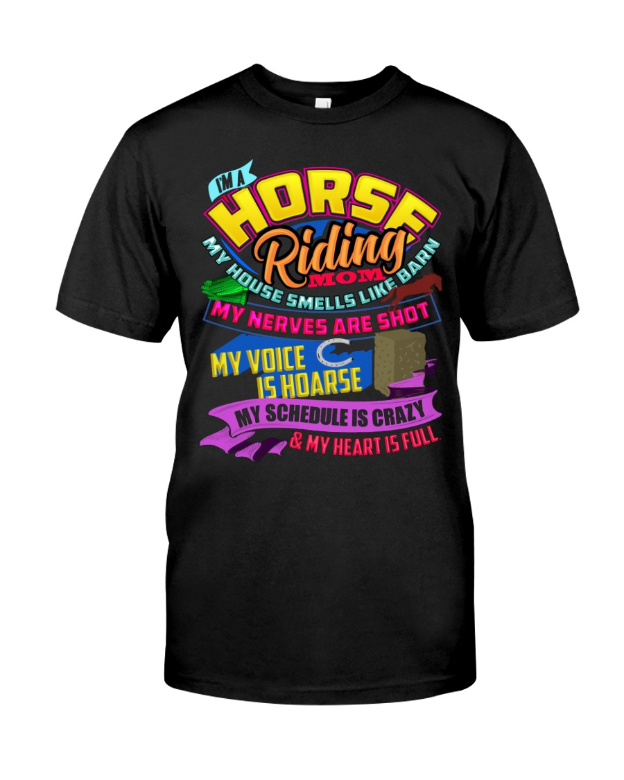 HORSE RIDING MOM Classic T-Shirt