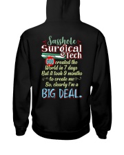 Sasshole Surgical Tech Hooded Sweatshirt back