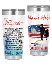 Veteran's Daughter 20oz Tumbler front