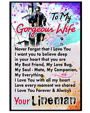 LINEMAN'S WIFE - PREMIUM 11x17 Poster front