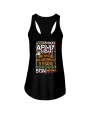 I AM A PROUD ARMY MOM Ladies Flowy Tank thumbnail