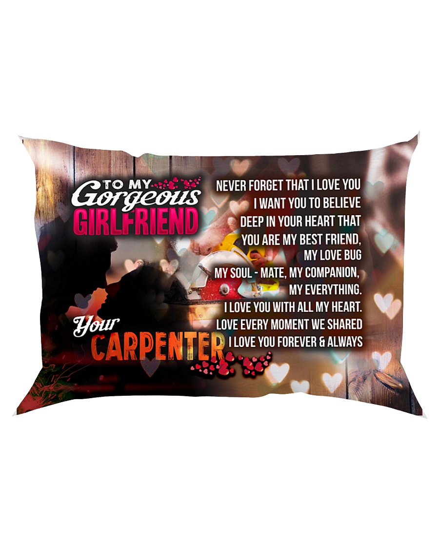 GIFT FOR A CARPENTER'S GIRLFRIEND - PREMIUM Rectangular Pillowcase