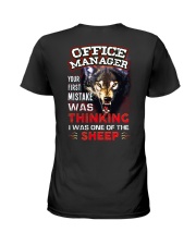 Office Manager - I'm the Wolf Ladies T-Shirt tile