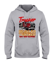 Retired Trucker Hooded Sweatshirt front