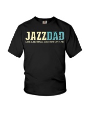Mens Jazz Dad Like Normal Dad But Cooler Shirt Jaz Youth T-Shirt thumbnail