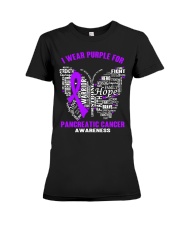 Pancreatic Cancer Premium Fit Ladies Tee thumbnail